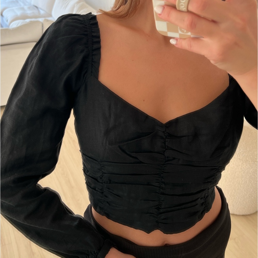 COPY - DISSH linen top
